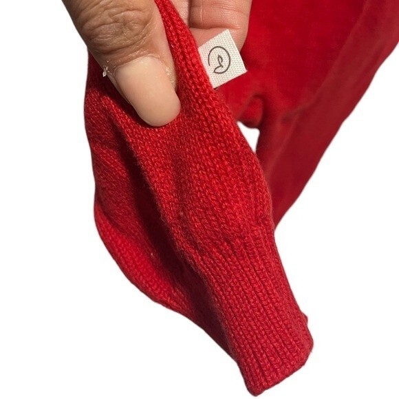 Carter’s Baby Organic Sweater Knit Pointelle Jumpsuit, 6 Months - Picture 6 of 8